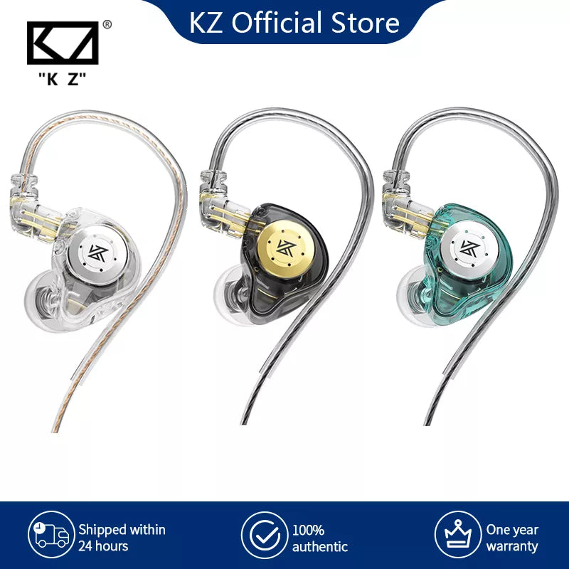 KZ EDX pro Earphones Bass Earbuds In Ear Monitor Headphones Sport Noise Cancelling HIFI Headset New Arrival!